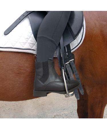 BasEQ Ivy Children's Synthetic Zip Paddock Boots - Size 2 Little Kid, Black - Buy Online on GoSupps.com