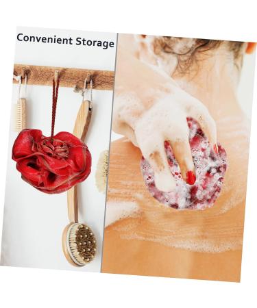 Didiseaon 3 Pcs Bath Ball & Sponge Set - Body Scrub Loofah for Women - Travel Friendly Shower Scrubber & Bath Wipe - Buy Online on GoSupps.com