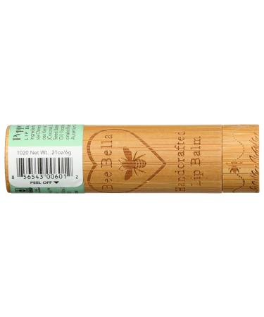 Bee Bella Peppermint Lip Balm 0.18 OZ