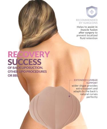 CURVEEZ Lipo Lumbar Molder Back Board | Essential Post-Surgery Supplies for Lipo BBL & Tummy Tuck Recovery | Compression Board for Optimal Healing - Buy Online on GoSupps.com