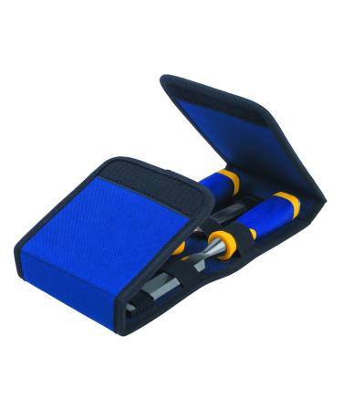 IRWIN Marples Chisel Set with Wallet  3-Piece (1768781)   Blue