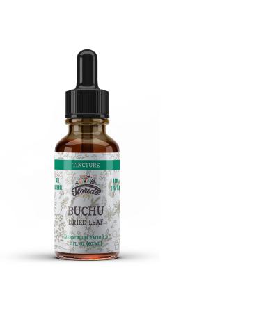 Buchu Tincture, Organic Buchu Extract (Agathosma Betulina) Dried Leaf Health Supplement, Non-GMO in Cold-Pressed Organic Vegetable Glycerin 2 oz, 670 mg 2 Fl Oz (Pack of 1)