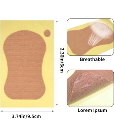 WLLHYF 10Pcs Underarm Sweat Pads - Invisible Self-adhesive Cotton Armpit Antiperspirant Sticker for Men Women - Buy Online on GoSupps.com