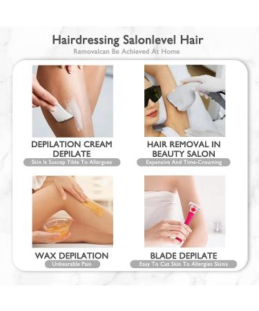 Crystal Hair Eraser - New Upgrade Reusable Hair Remover for Painless Exfoliation - Women and Men - Black - Buy Online on GoSupps.com