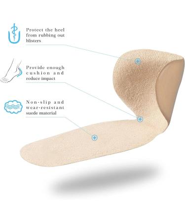 Buy Heel Insoles & Pads - Self-Adhesive Shock-Absorbing Cushions for High Heels - International Shipping Available - Buy Online on GoSupps.com