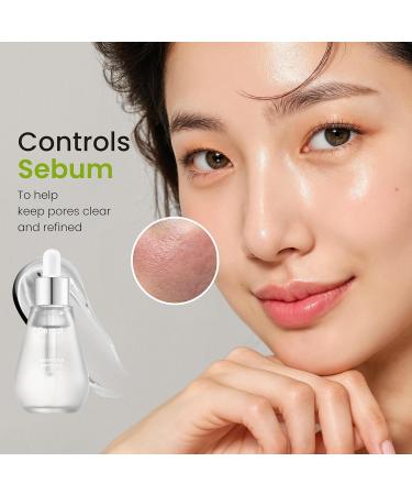 Green Cica Ampoule with 72% Green Tea Cica & 8-Layer Hyaluronic Acid | Soothing & Sebum Control Pore Serum for Blackheads and Enlarged Pores | For Oily & Combination Skin (1.7 fl oz) - Buy Online on GoSupps.com