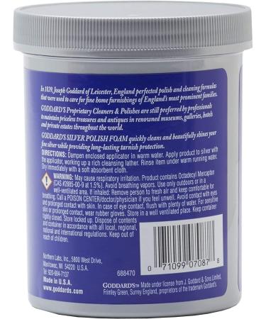 Goddard's Silver Polish 18 oz - Best Tarnish Remover with Sponge Applicator | 3-Pack - International Shipping Available - Buy Online on GoSupps.com