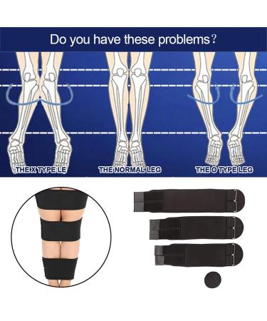 Buy XO-Type Leg Correction Belt | 3 Pack Leg Straightening & Knee Pad Set | Professional Posture Corrector for Bow Legs - International Shipping Available - Buy Online on GoSupps.com