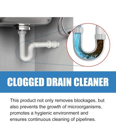 KOAHDE Bathroom Pipe Cleaning Powder Toilet Pipe Cleaning Powder Pipe Dredging Agent Powerful Sink Drain Cleaner Kitchen Pipe Cleaning Agent Pipeline Dredging Agent Kitchen Sewer Pipes Cleaning Agent - Buy Online on GoSupps.com