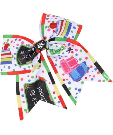 Back to School Hair Clips | Back to School Girls Hair Barrettes | Chic Hair Accessories Portable Barrettes for Students - Buy Online on GoSupps.com