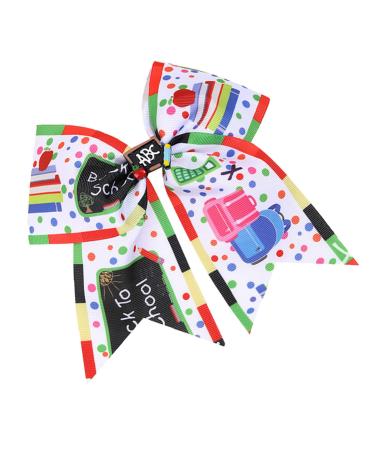 Bow Hair Clips for Girls - Back to School Girls Hair Barrettes Chic Hair Accessories Portable Barrettes for Students