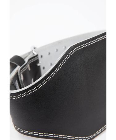 Gorilla Wear 6 Inch Padded Leather Lifting Belt - Black for Bodybuilding & Strength Training | Durable Support for Weightlifting | Gym Equipment Australia - Buy Online on GoSupps.com