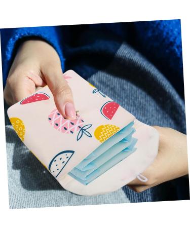 Healifty 6 Pcs Teens Napkin Storage Bag Menstrual Pads Organizer Wallet - Portable Period Pouch for Women - Toallas Sanitarias Para Mujer - Buy Online on GoSupps.com