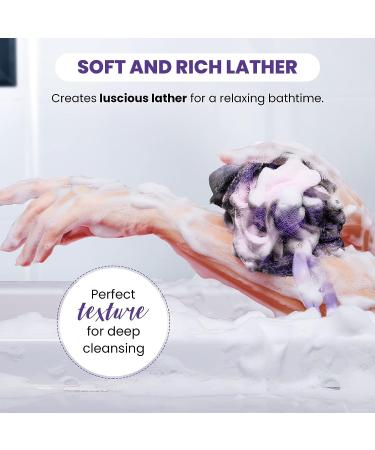 Opaz Bath Shower Sponge Loofah Skin Care Kit - Set of 4 - Buy Online on GoSupps.com