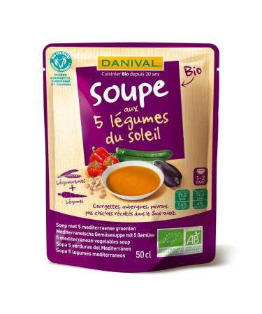 Danival - Organic 5-sun vegetable soups - 50 cl