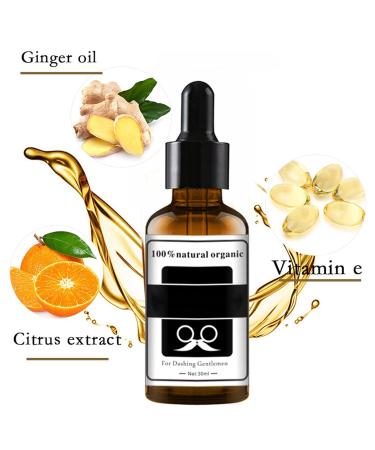Organic Beard Oil - Natural Beard Care for Softness & Strength | 30ml - International Shipping Available - Buy Online on GoSupps.com