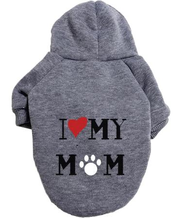 Waterproof Winter Dog Coat - Warm Jacket & Fleece Sweater for Puppies & Medium Dogs (2XL Gray) | Autumn Pet Clothing - Buy Online on GoSupps.com