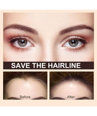 Dual Color Eyebrow Stamp Stencil Kit - Waterproof One Step Brow Powder Stamp with 24 Reusable Stencils and Tools - Medium Brown & Light Brown - Buy Online on GoSupps.com