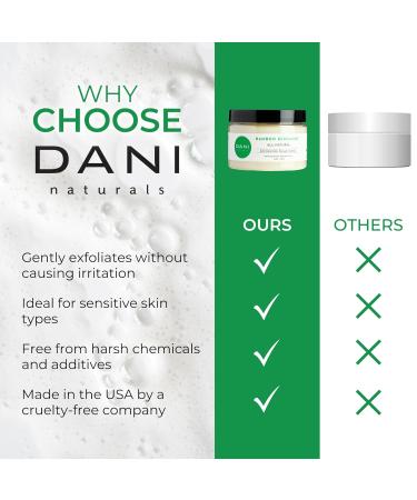 DANI Naturals Sugar Scrub - Exfoliating Bamboo Bergamot Organic cane sugar and shea butter gently exfoliate and nourish skin leaving it smooth refreshed and hydrated 14 oz - Buy Online on GoSupps.com