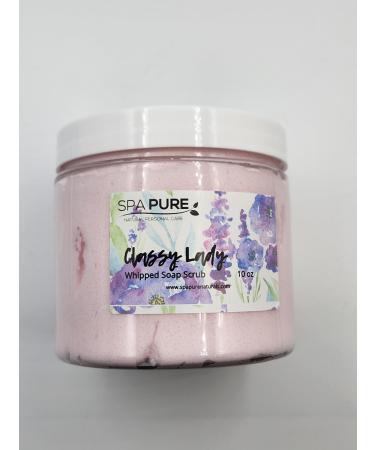 Spa Pure Whipped Soap Scrub - Luscious - Cleans and Exfoliates Moisturizing 8 oz Select Favorites (8-GARDENIA)