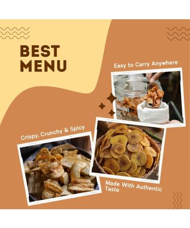 Haldiram s Savory Snacks Easy to Carry Anywhere Crispy Crunchy & Spicy Delicious Indian Namkeen Snacks Made With Authentic Taste Enjoy At Tea Time (Daksin Express Banana Chips Pack of 4) - Buy Online on GoSupps.com