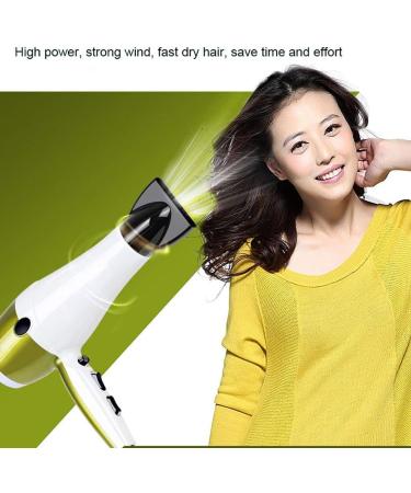 ADITAM 2200W Powerful Salon Use Ceramic Ionic Hair Dryer with Brush Fast Drying Professional Blow Drye Double The Comfort - Buy Online on GoSupps.com