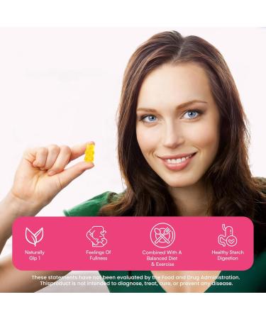 GLP 1 | 180 Count GLP 1 Support Gummies Plus Berberine Akkermansia Muciniphila Resveratrol Green Tea & Cinnamon | GLP 1 Naturally Oral Supplement | Digestive Gut Energy & Metabolic Health 180 Count (Pack of 1) - Buy Online on GoSupps.com
