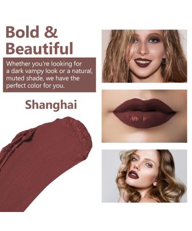 Mellow Liquid Matte Lip Paint Shanghai - Highly Pigmented & Smudge Proof Vegan Lip Color - Buy Online on GoSupps.com