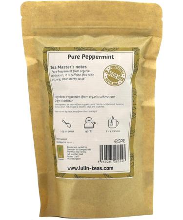 LuLin Teas Pure Peppermint Loose Tea 50 g Loose Tea 50 g - Buy Online on GoSupps.com