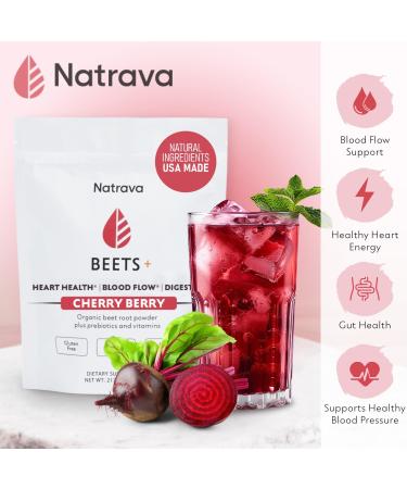 100% Organic Beet Root Powder Blend | Vitamins & Prebiotics | Blood Pressure & Heart Health Support - Buy Online on GoSupps.com