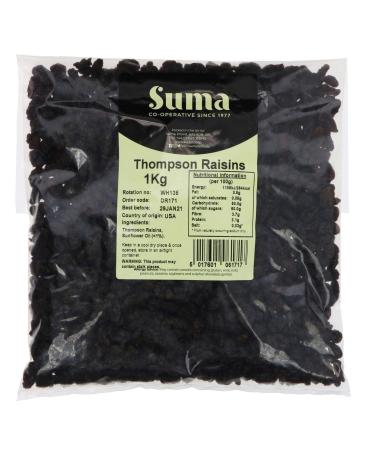 Suma Bagged Down Thompson Raisins 1 kg