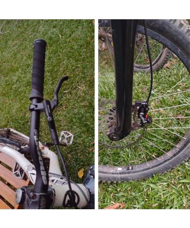 JFOYH 4-Piston MTB Hydraulic Brake Set with 160mm Floating Disc Rotors - Front and Rear Disc Brake Kit MT2000- Pre-Bled, Original Pads Included - Buy Online on GoSupps.com