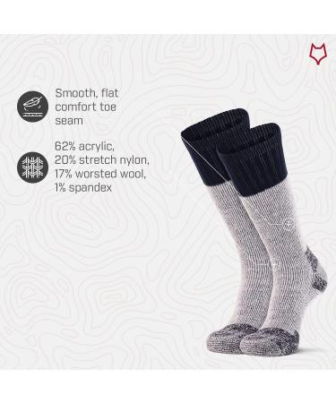 FoxRiver Women's Outlander Heavyweight Mid-Calf Socks - Blue - Size Medium - Buy Online on GoSupps.com
