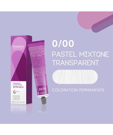 Permanent coloring 000 pastel mixtone transparent Kadus 60ML - Buy Online on GoSupps.com
