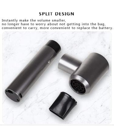 Cordless Hair Dryer Portable Wireless Hair Dryer Handheld Blow Dryer Detachable Travel Hair Dryer for Hotel Home School Pet Care Powerfulversion - Buy Online on GoSupps.com
