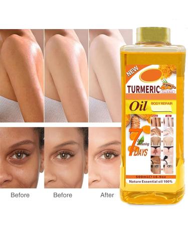 Rose Body Oil Turmeric Body Oil Papaya Body Oil Vitamin C Brightening Body Oil Body Correcting Oil to Hydrate and Nourish Skin - Buy Online on GoSupps.com