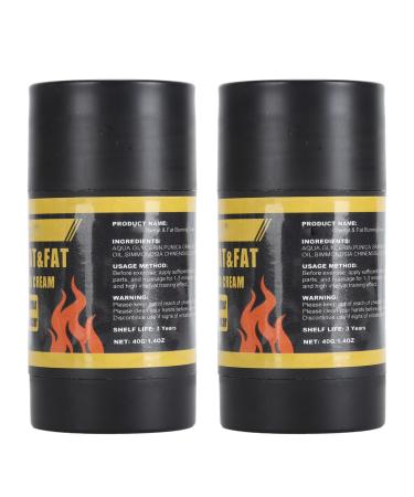 Abdominal Cream 40g X 2Pcs Belly Fat Burning Cream Body Sculpting Cellulite Workout Cream Belly Tightening Cream for Men and Women