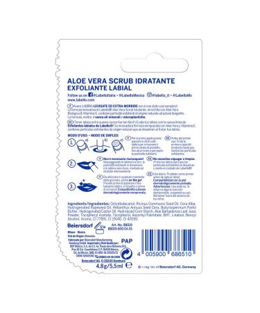 Buy Labello Aloe Vera & Vitamin E - Hydrating Lip Balm for Soft Lips | International Shipping - Buy Online on GoSupps.com