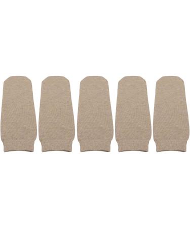 YEmirth 5pcs Stump Socks Set - Large Size, Soft & Breathable Cotton Amputee Socks for Daily Wear - Buy Online on GoSupps.com