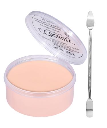 CCbeauty Professional Scar Wax (75g) Fake Wounds Modeling Special Effects Makeup Kit SFX Makeup Kit For Blood Trauma Fake Scar Nose Cut Double-Ended Spatula Tool For Halloween Cosplay Costume Stage #04 - Buy Online on GoSupps.com