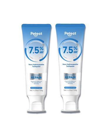 Hydroxyapatite Toothpaste 2-Pack ICY Melon Mint Flavor Enamel Protection Formula Tooth Strengthening Fresh Breath Daily Use for Oral Health 4.23 Ounce (Pack of 2)