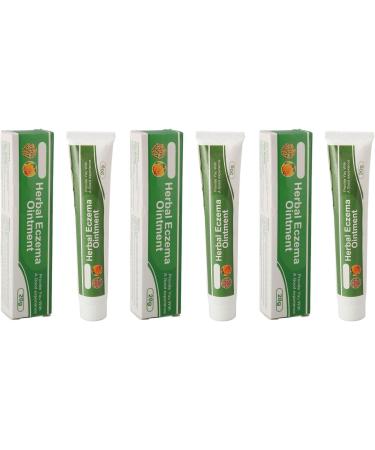 Herbal Eczema Ointment - 3 Pieces for Itch Relief Redness Reduction & Moisturizing | Fast Absorbing Herbal Extracts - Buy Online on GoSupps.com