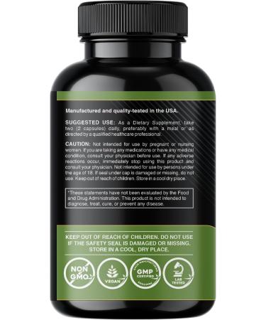 Gade Nutrition Berberine Supplement with Ceylon Cinnamon | Berberine Top Choice with Ceylon Cinnamon Capsules | Organic Veggie Capsules | USA Made - Buy Online on GoSupps.com