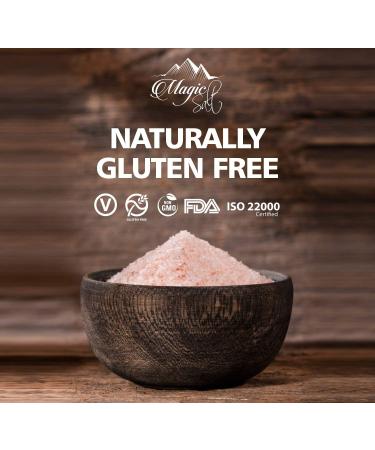 1 KG Fine Pink Himalayan Salt - Premium Quality, Unrefined & 100% Natural by Magic Salt - Buy Online on GoSupps.com