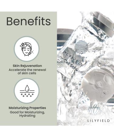 LILYFIELD Stem Cell Solution - Anti-Aging Hyaluronic Acid Serum Ampoules (5mlX10) | Hydrate Skin Reduce Fine Lines & Wrinkles | Korean Skincare for All Skin Types - Buy Online on GoSupps.com