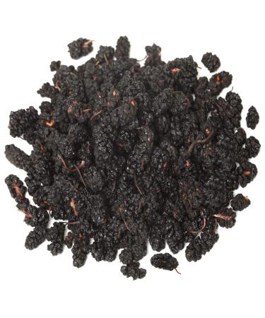Organic Dried Black Mulberries 1lb | Non-GMO, Raw, Unsulfured, Unsweetened, Vegan & Kosher - Perfect for Snacking, Desserts & Granola | No Sugar Added | Morus nigra - 1lb Pack - Buy Online on GoSupps.com