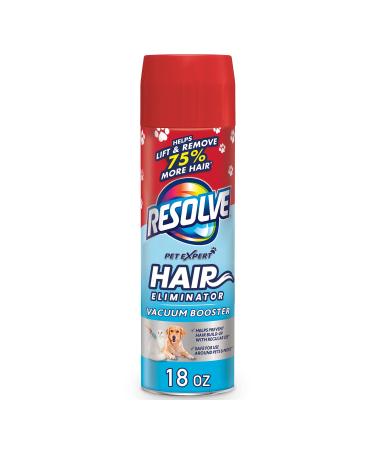 Resolve Pet Hair Eliminator Carpet Cleaner & Vacuum booster, Peppermint, 18 Oz