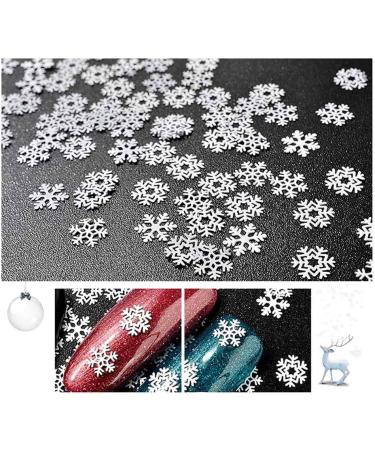 Jeenuuder Nails Decorations 1Box Snowflake Shaped Dazzling Nail Sticker Nails Art Decoration - Buy Online on GoSupps.com
