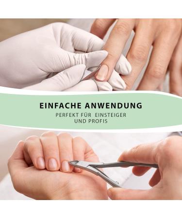 Decofy Nail Skin Pliers - Stainless Steel Extra Sharp Cutters for Painless Cuticle Removal (Fingers & Toes) - Precision Nail Skin Shears & Remover - Silver - Buy Online on GoSupps.com