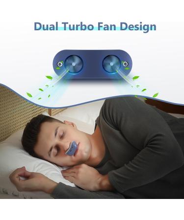 Double Vortex Anti Snoring Device - Effective Solution for Men and Women - Adjustable and Breathable - Better Sleep Guaranteed - Buy Online on GoSupps.com